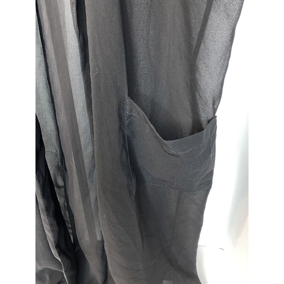 Ladies long Chiffon Jacket Special Occasion Evening Party Sheer Size S/M - Picture 5 of 13